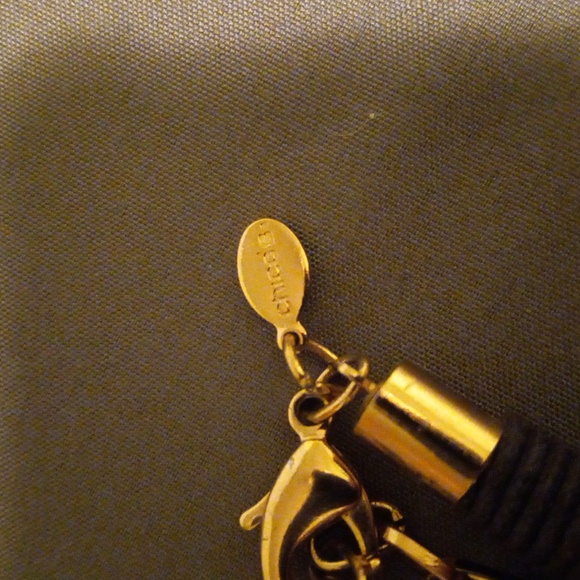 Chico's Brown Gold and Silver adjustable necklace - Picture 2 of 6